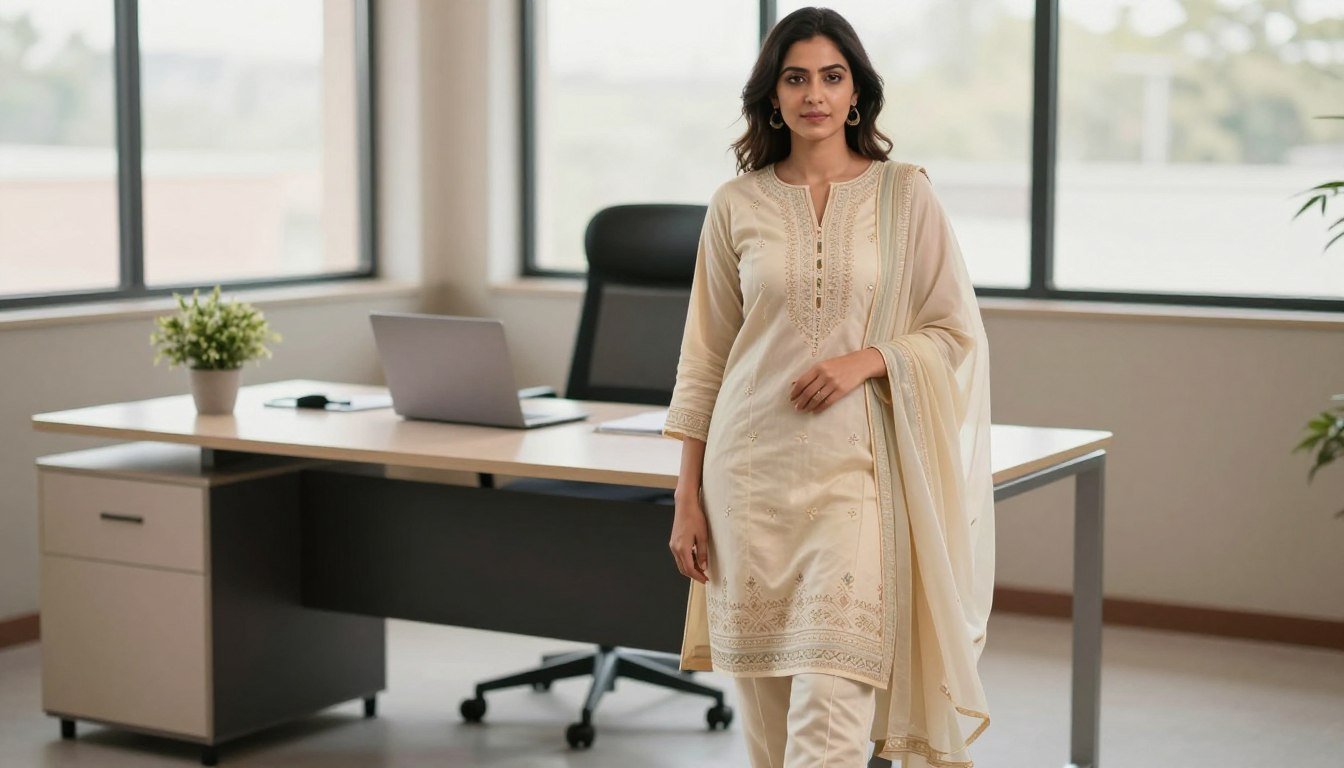 comfortable ethnic wear for office